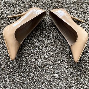 PrettyLittleThing Nude High Heels